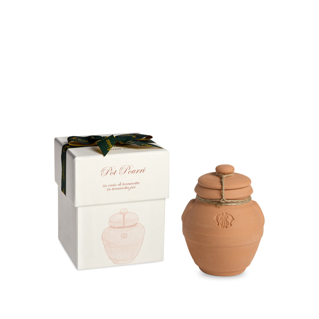 Pot Pourri in Terracotta Jar
